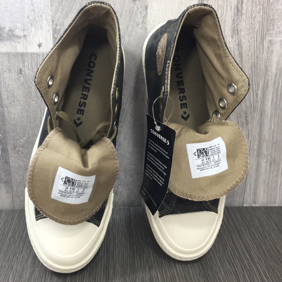 Converse CTAS LIFT RIPPLE HI khaki/sandy/egret - Picture 3 of 8